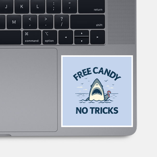 Free Candy No Tricks-None-Glossy-Sticker-BridgeWalker