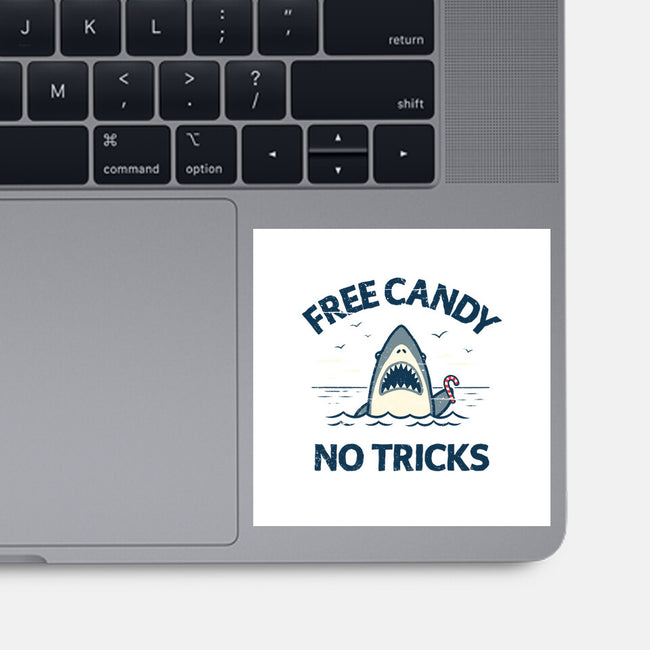 Free Candy No Tricks-None-Glossy-Sticker-BridgeWalker