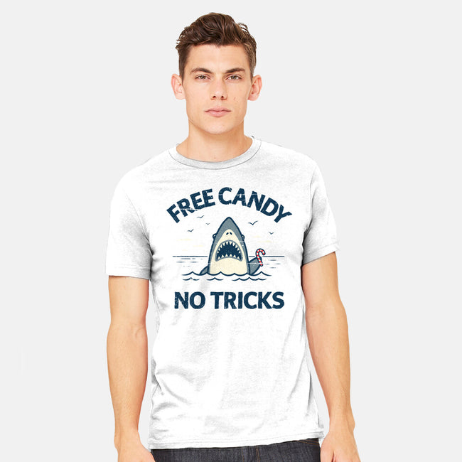 Free Candy No Tricks-Mens-Heavyweight-Tee-BridgeWalker
