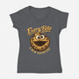 Every Bite-Womens-V-Neck-Tee-OPIPPI