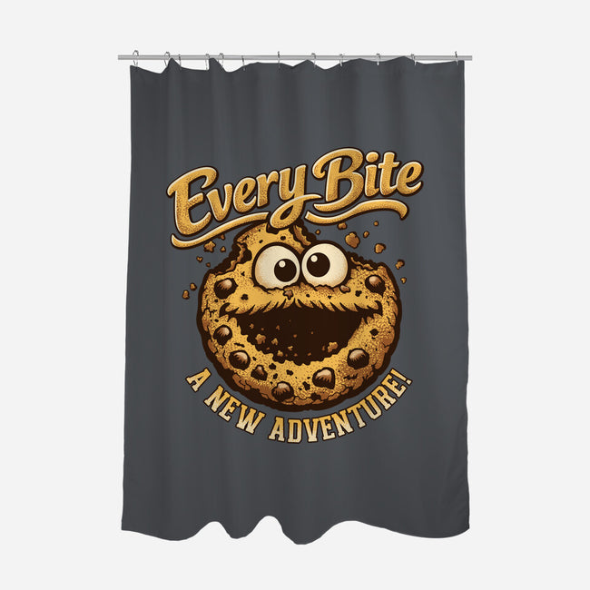 Every Bite-None-Polyester-Shower Curtain-OPIPPI