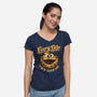 Every Bite-Womens-V-Neck-Tee-OPIPPI