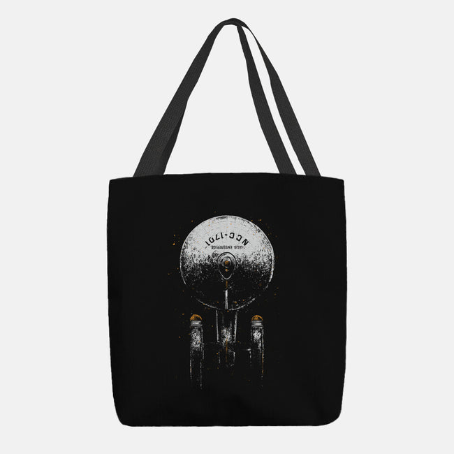Boldly Go Starship-None-Basic Tote-Bag-xMorfina