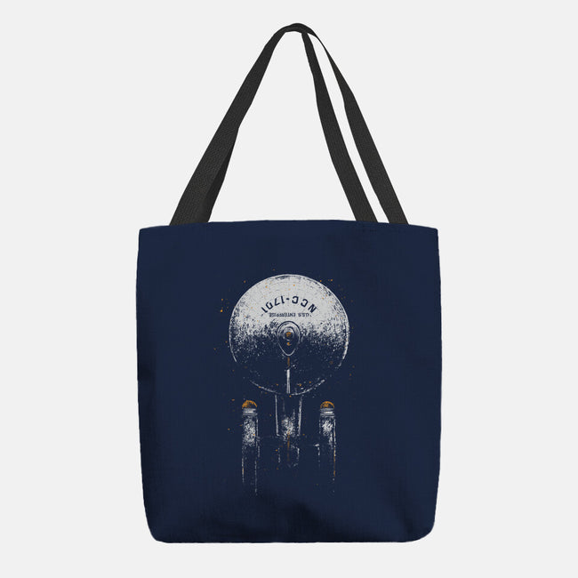 Boldly Go Starship-None-Basic Tote-Bag-xMorfina