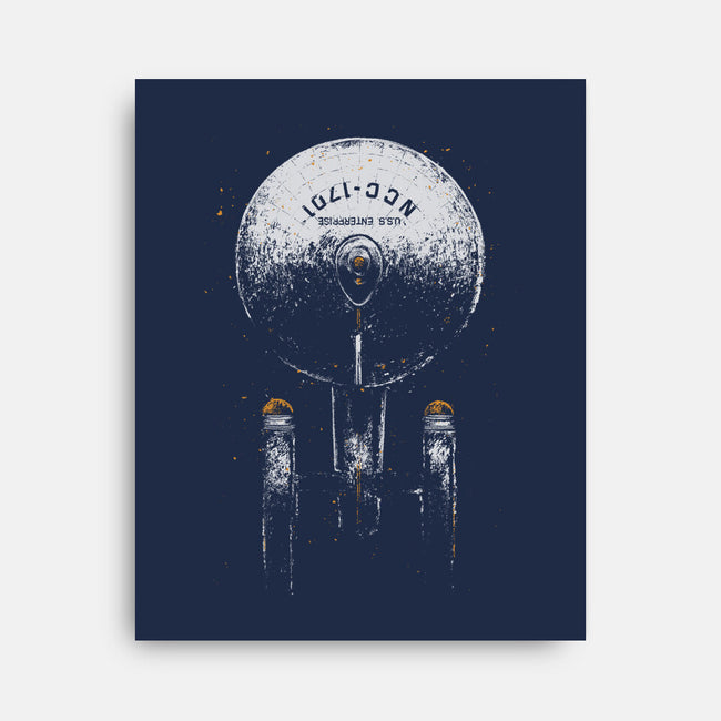 Boldly Go Starship-None-Stretched-Canvas-xMorfina