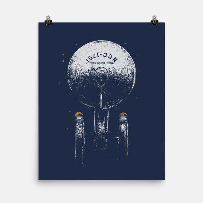 Boldly Go Starship-None-Matte-Poster-xMorfina