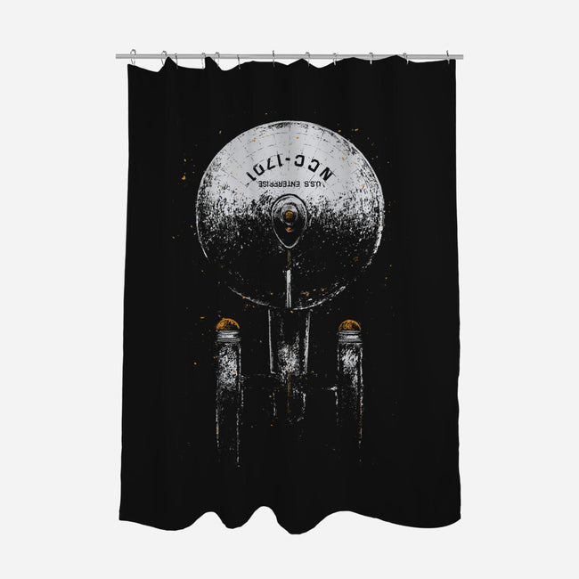 Boldly Go Starship-None-Polyester-Shower Curtain-xMorfina