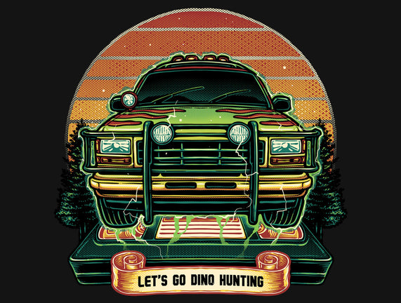 Dino Hunting Sunset