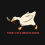 Serious Goose Violence-None-Stretched-Canvas-tobefonseca