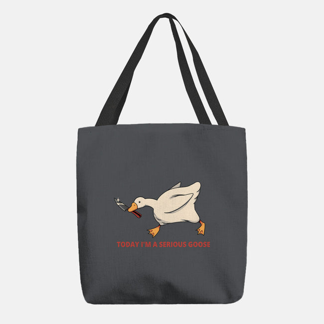 Serious Goose Violence-None-Basic Tote-Bag-tobefonseca