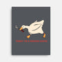 Serious Goose Violence-None-Stretched-Canvas-tobefonseca