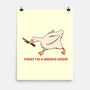 Serious Goose Violence-None-Matte-Poster-tobefonseca