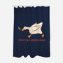 Serious Goose Violence-None-Polyester-Shower Curtain-tobefonseca