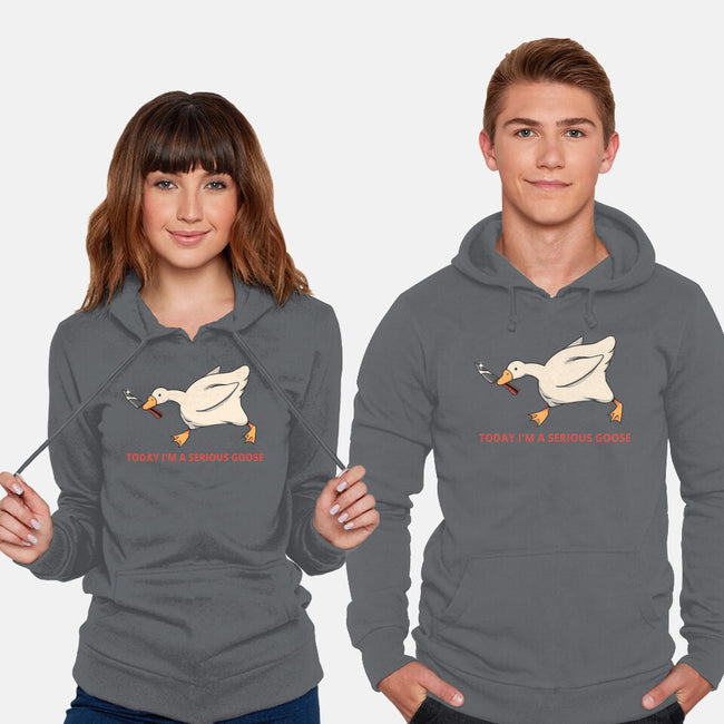Serious Goose Violence-Unisex-Pullover-Sweatshirt-tobefonseca