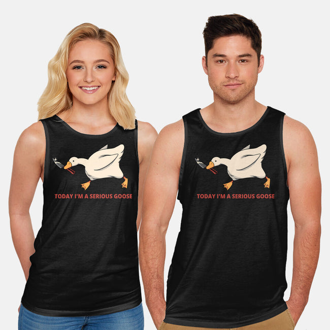 Serious Goose Violence-Unisex-Basic-Tank-tobefonseca