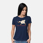 Serious Goose Violence-Womens-Basic-Tee-tobefonseca