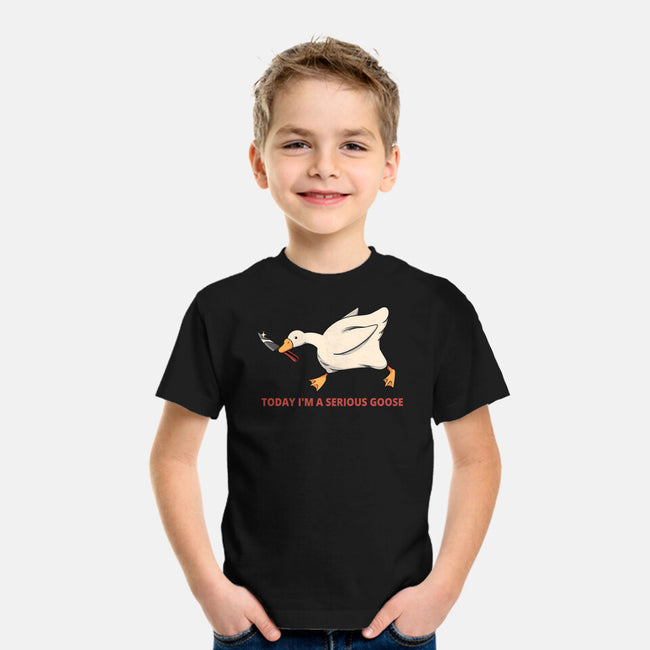 Serious Goose Violence-Youth-Basic-Tee-tobefonseca