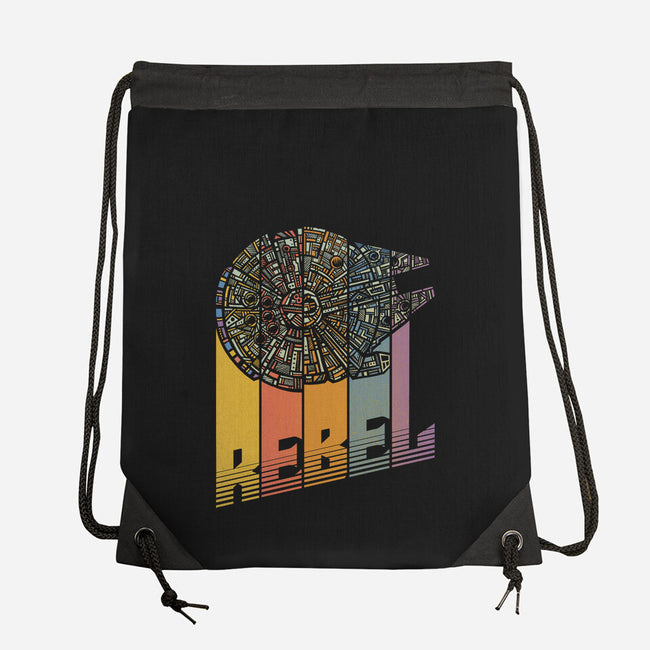 Rainbow Falcon-None-Drawstring-Bag-kg07