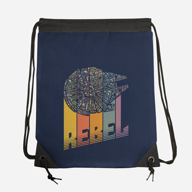 Rainbow Falcon-None-Drawstring-Bag-kg07