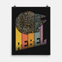 Rainbow Falcon-None-Matte-Poster-kg07