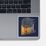 Rainbow Falcon-None-Glossy-Sticker-kg07