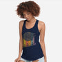 Rainbow Falcon-Womens-Racerback-Tank-kg07