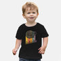 Rainbow Falcon-Baby-Basic-Tee-kg07
