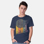 Rainbow Falcon-Mens-Basic-Tee-kg07