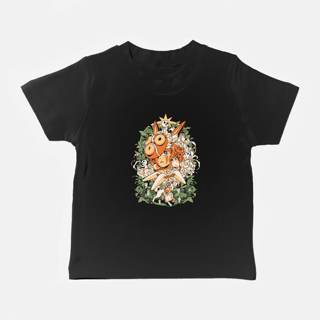 Forest Of The Gods-Baby-Basic-Tee-ilustrata