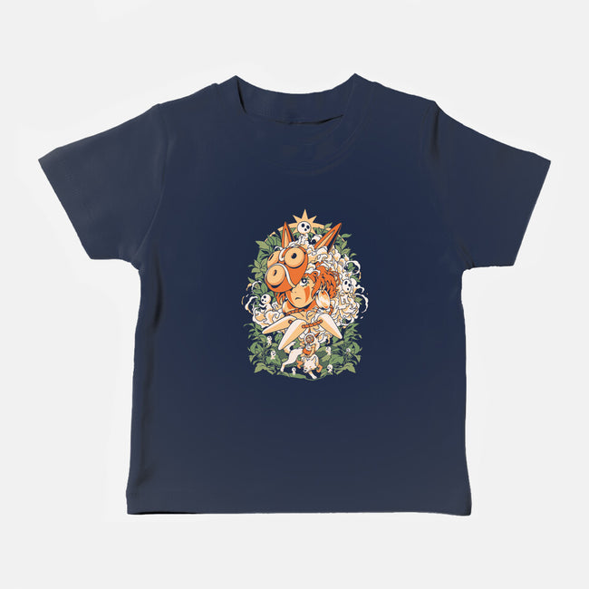 Forest Of The Gods-Baby-Basic-Tee-ilustrata