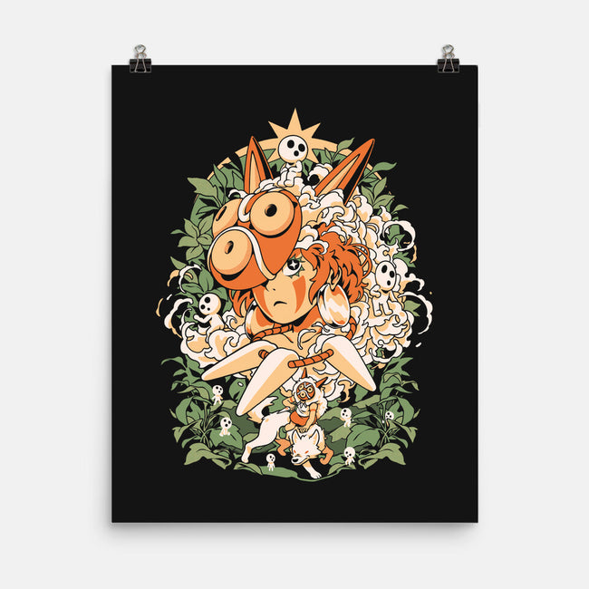 Forest Of The Gods-None-Matte-Poster-ilustrata