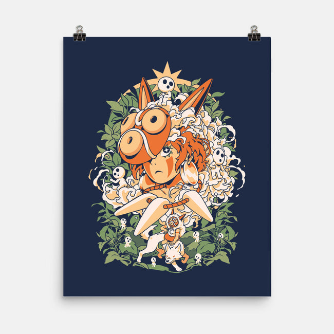 Forest Of The Gods-None-Matte-Poster-ilustrata