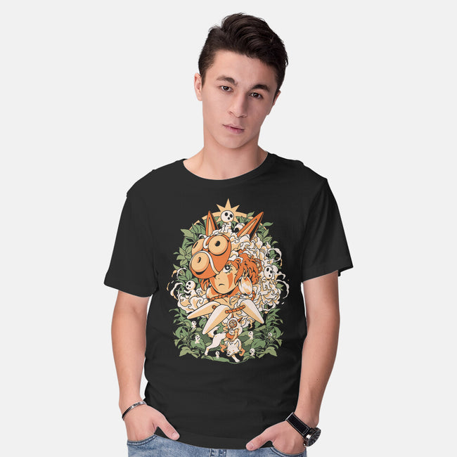 Forest Of The Gods-Mens-Basic-Tee-ilustrata