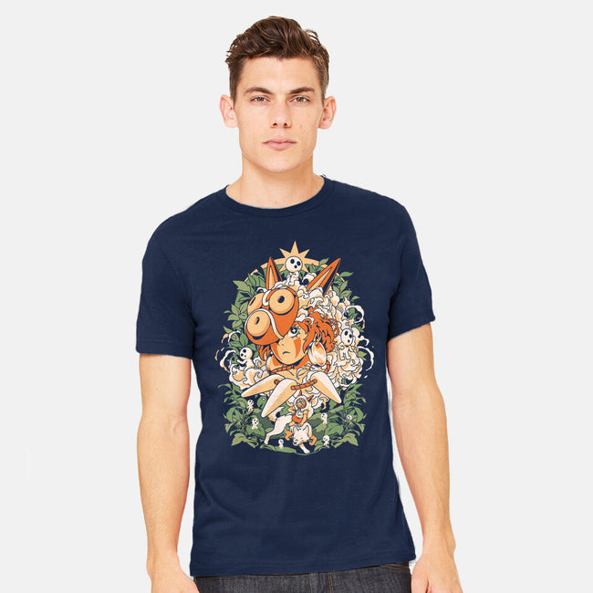 Forest Of The Gods-Mens-Heavyweight-Tee-ilustrata