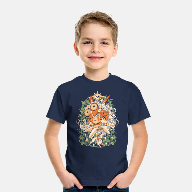 Forest Of The Gods-Youth-Basic-Tee-ilustrata