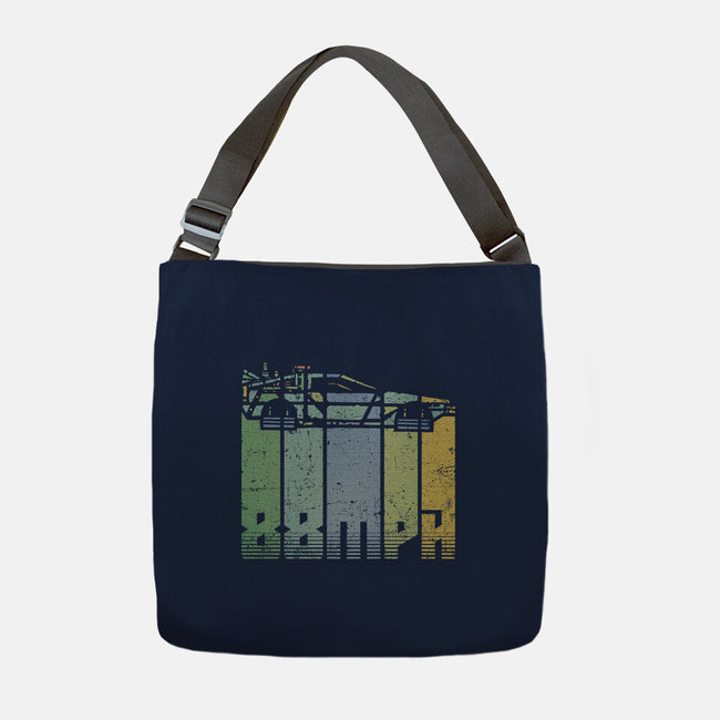 Vintage Delorean-None-Adjustable Tote-Bag-kg07