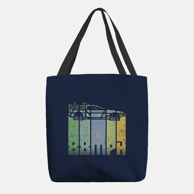 Vintage Delorean-None-Basic Tote-Bag-kg07