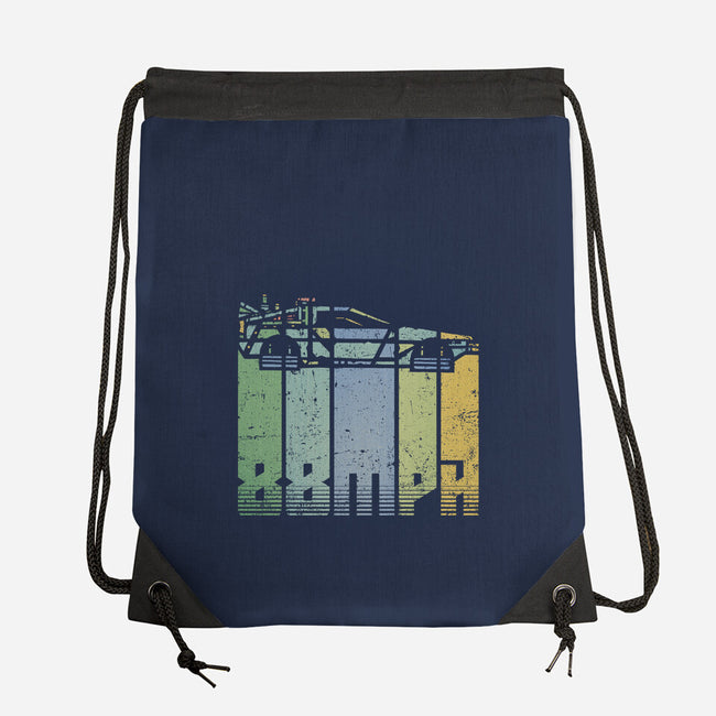 Vintage Delorean-None-Drawstring-Bag-kg07
