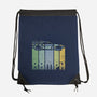 Vintage Delorean-None-Drawstring-Bag-kg07