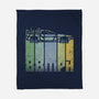 Vintage Delorean-None-Fleece-Blanket-kg07