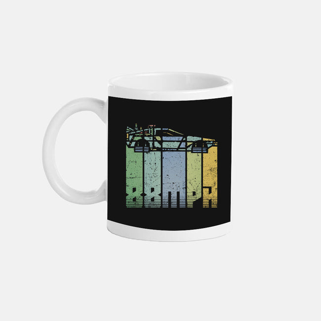 Vintage Delorean-None-Mug-Drinkware-kg07