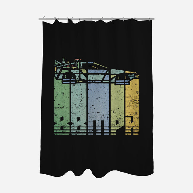 Vintage Delorean-None-Polyester-Shower Curtain-kg07