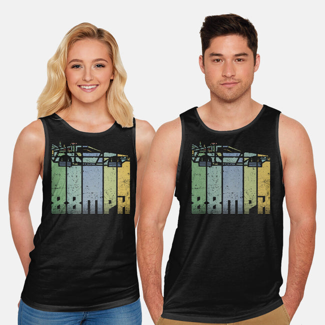 Vintage Delorean-Unisex-Basic-Tank-kg07
