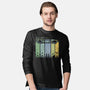 Vintage Delorean-Mens-Long Sleeved-Tee-kg07