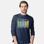 Vintage Delorean-Mens-Long Sleeved-Tee-kg07