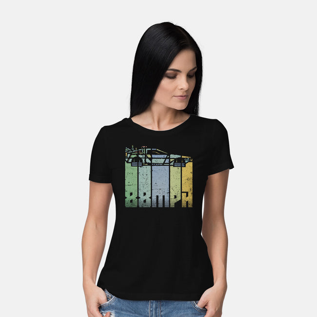 Vintage Delorean-Womens-Basic-Tee-kg07