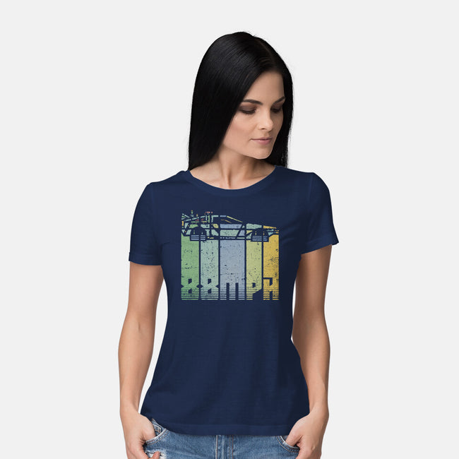 Vintage Delorean-Womens-Basic-Tee-kg07