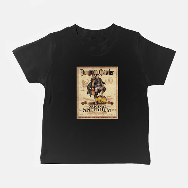 Crawler Spiced Rum-Baby-Basic-Tee-NMdesign