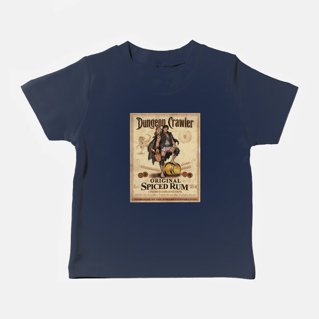 Crawler Spiced Rum-Baby-Basic-Tee-NMdesign