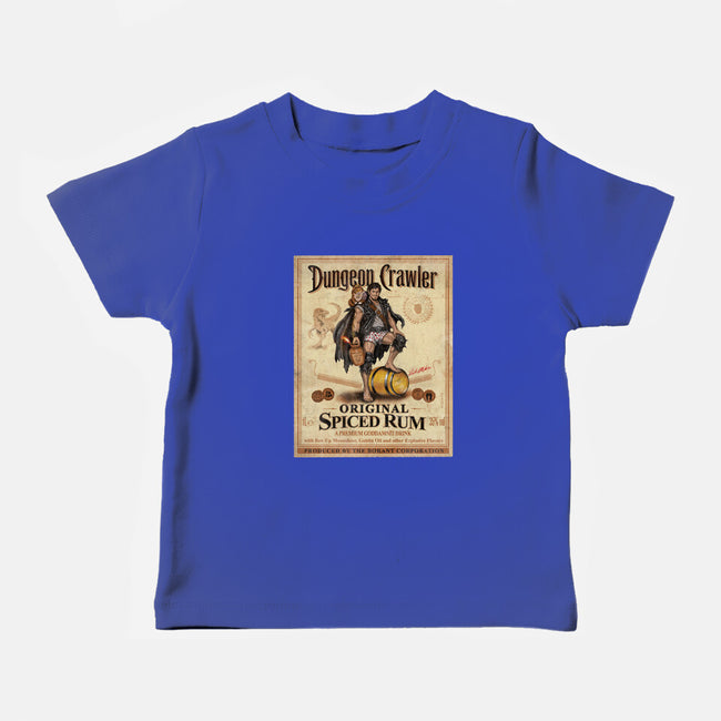 Crawler Spiced Rum-Baby-Basic-Tee-NMdesign